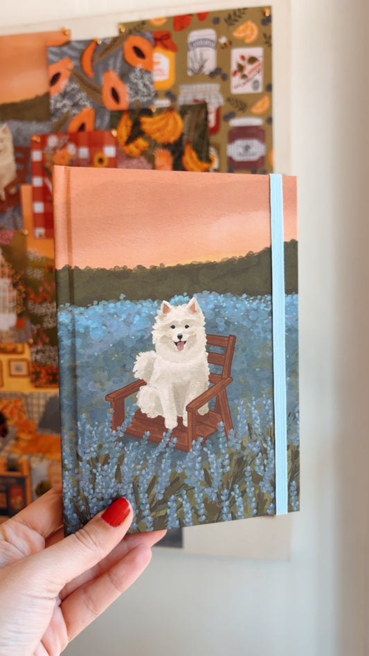 Caderno Sketchbook | Jardim da cAUmaria