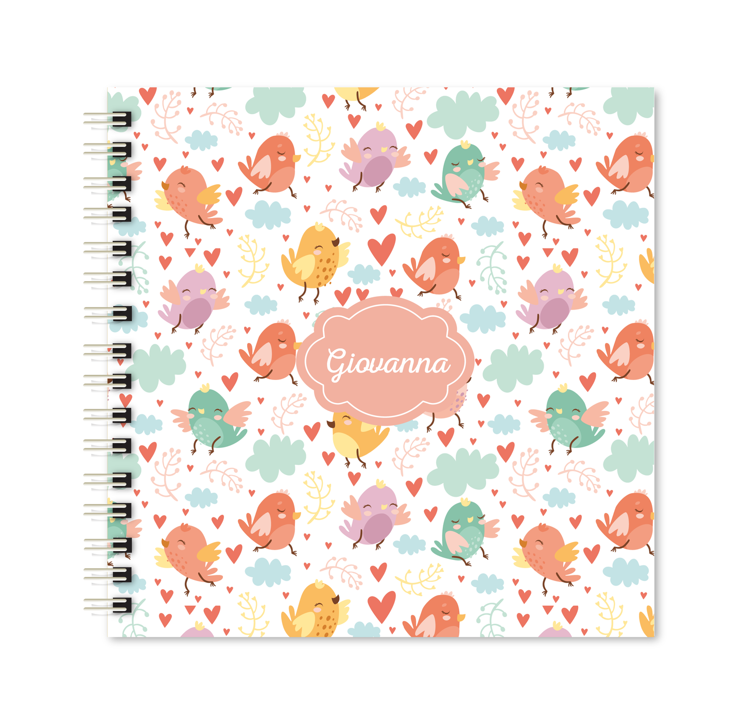 Scrapbook - Álbum de Fotos Passarinhos