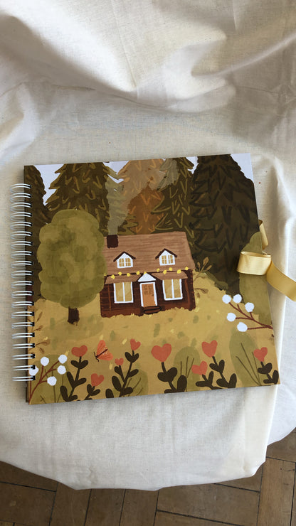 Scrapbook - Álbum de Fotos Cabana no Bosque