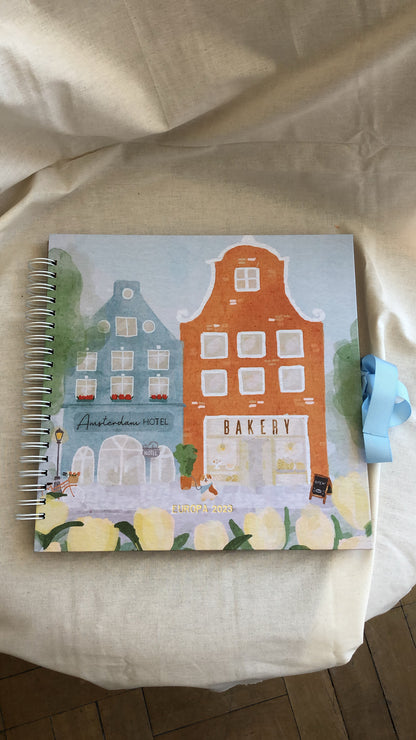 Scrapbook - Álbum de Fotos Amsterdam
