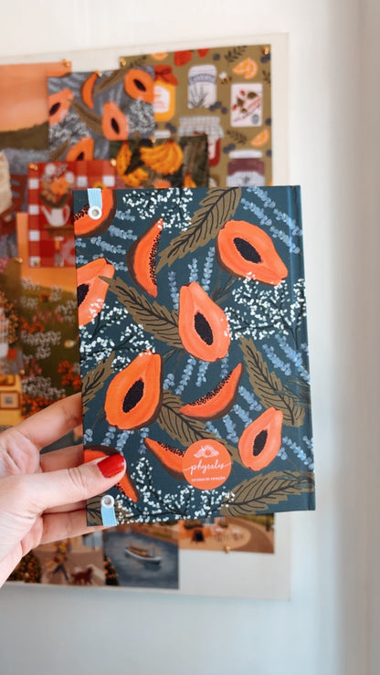 Caderno Sketchbook | Sombra e Papaia