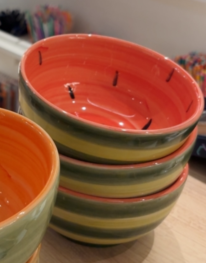 Bowl Melancia | pintura artesanal