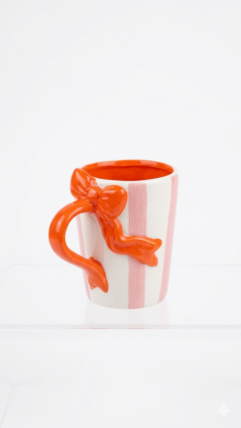 Caneca Laço Encantado | Vermelho
