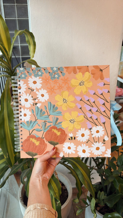 Scrapbook - Álbum de Fotos Flores do Campo