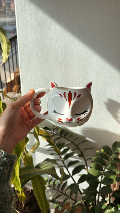 Caneca de Porcelana Gato