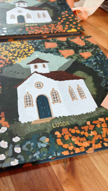 Scrapbook - Álbum de Fotos Igrejinha Serena