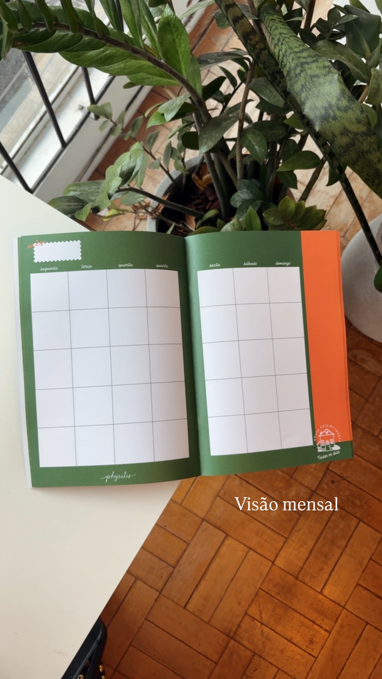 Planner Mensal | Bloom Paris – Visão Clara & Organização Leve