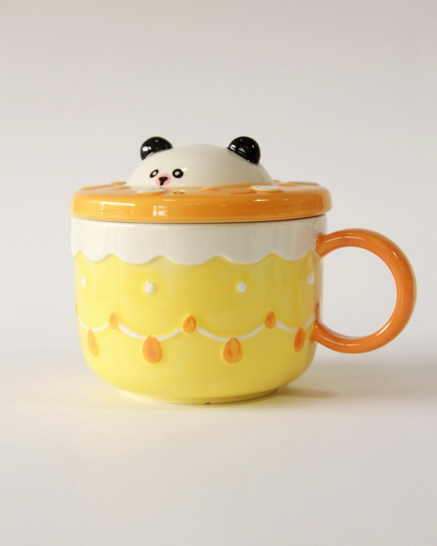 Caneca Grande com Tampa | Urso