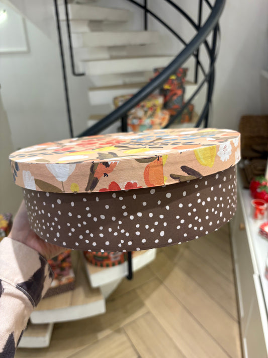 Caixa MDF Redonda G | Feito em Casa - Beija Flor Poá Jardim Itália