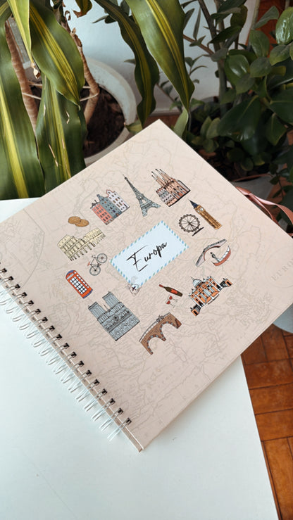 Scrapbook - Álbum de Fotos Europa