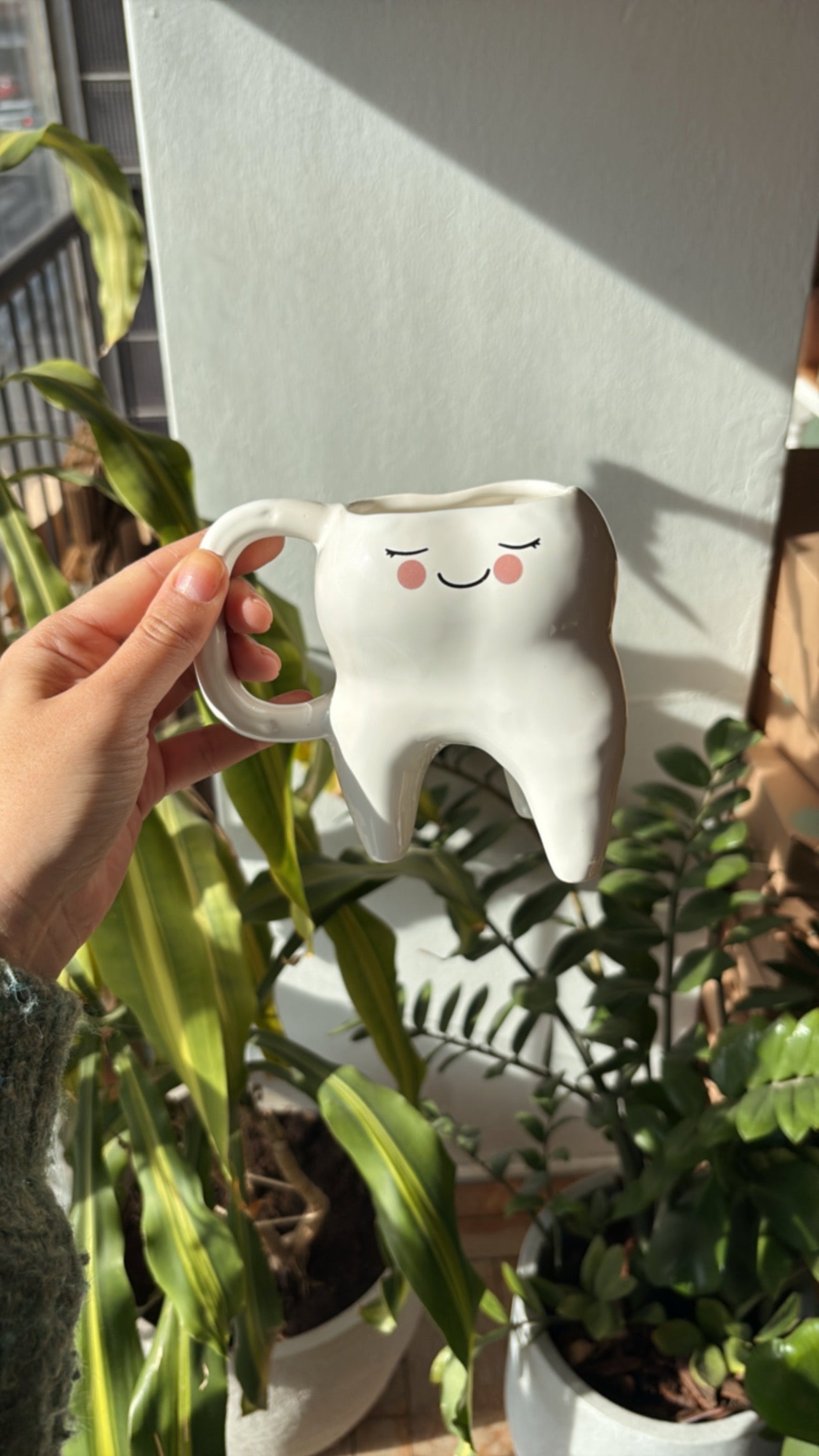 Caneca de Porcelana Dentinho