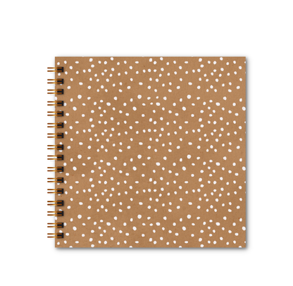 Scrapbook - Álbum de Fotos Poá Bege