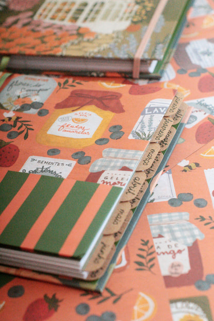 [PRÉ-VENDA] Planner 2026 não-datado | Hortênsias e Ronron