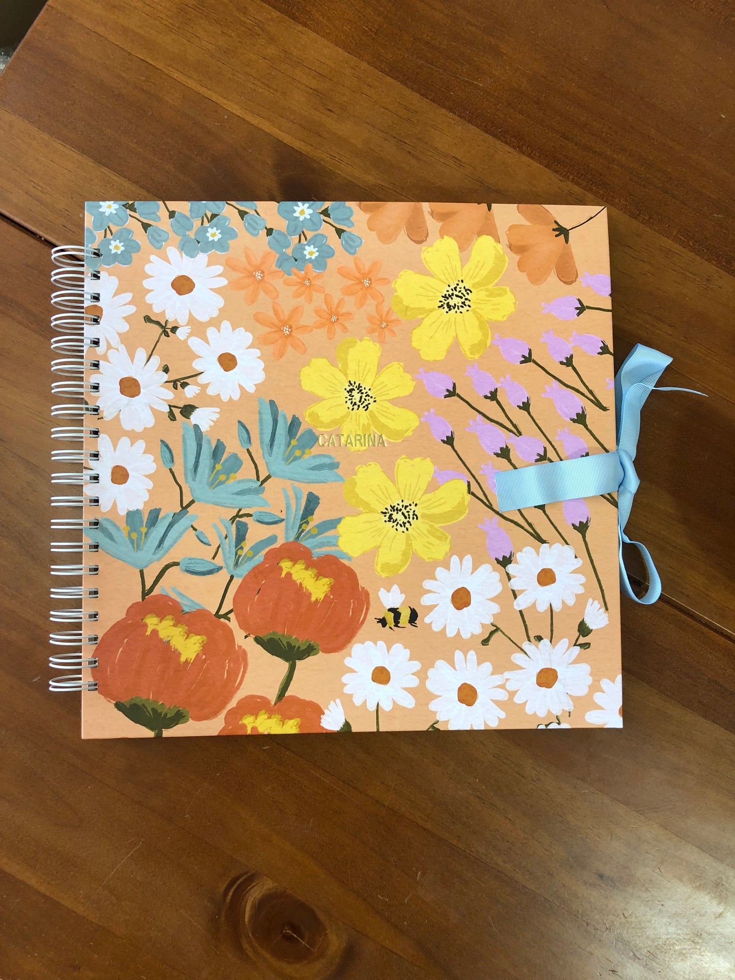 Scrapbook - Álbum de Fotos Flores do Campo