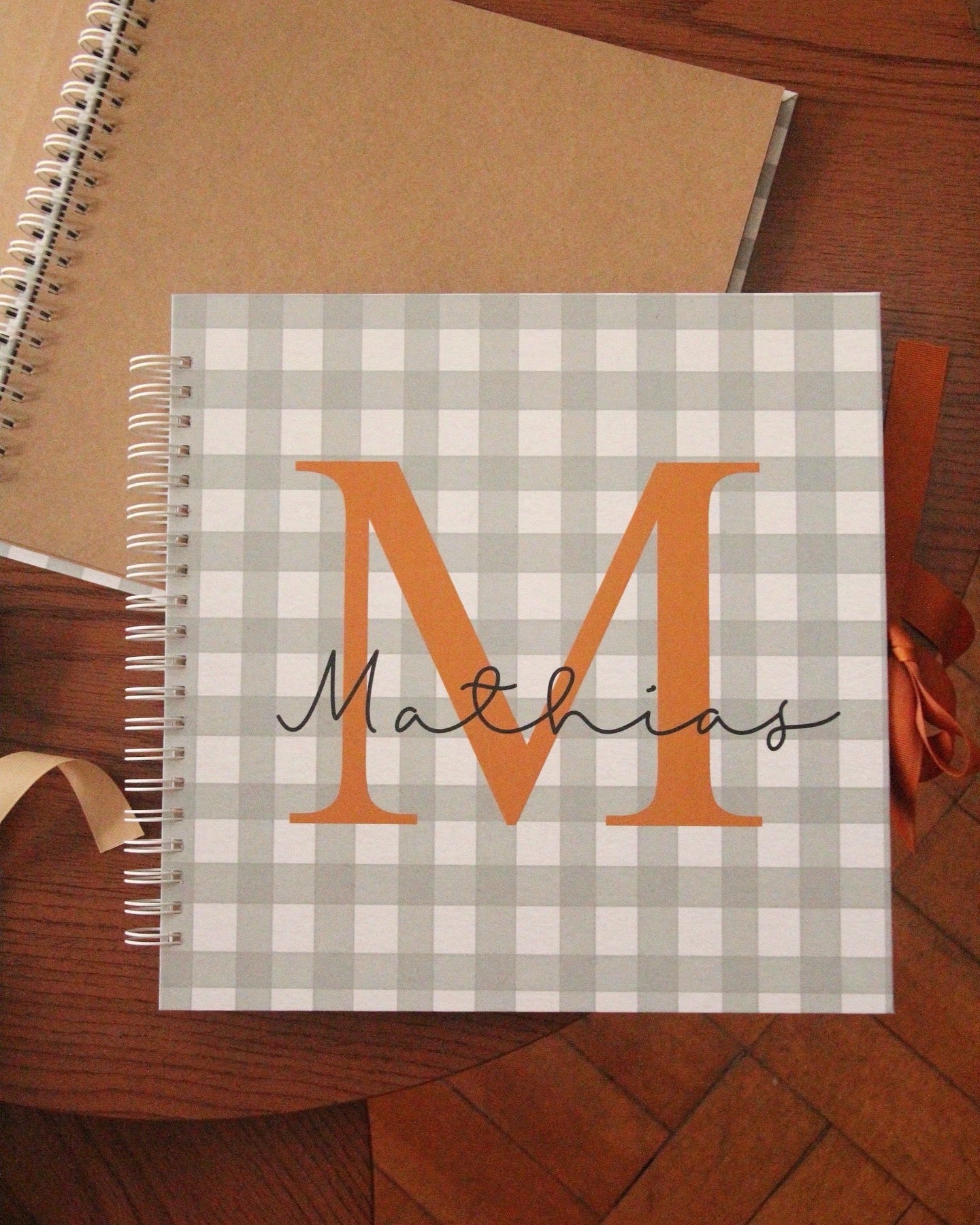 Scrapbook - Álbum de Fotos Letra Inicial | Azul