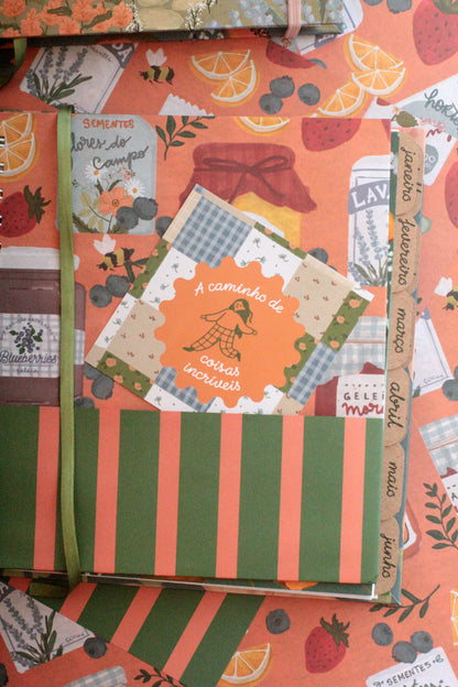 [PRÉ-VENDA] Planner 2026 não-datado | Hortênsias e Ronron