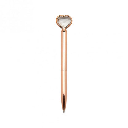 Caneta Rosé Coração