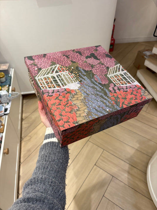 Caixa Quadrada Grande - 30cm | Refúgio Botânico
