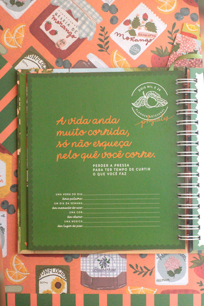 [PRÉ-VENDA] Planner 2026 não-datado | Hortênsias e Ronron