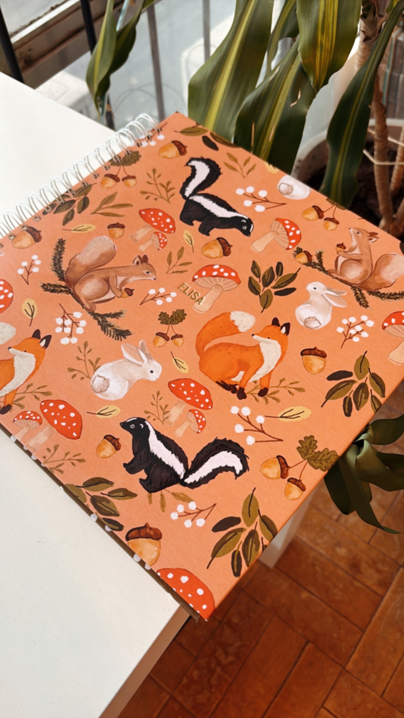 Scrapbook - Álbum de Fotos Bosque Rosa