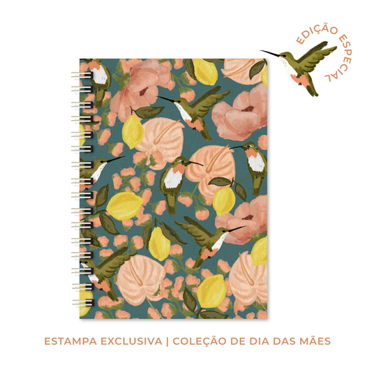 Caderno A5 | COLEÇÃO DIA DAS MÃES 2026