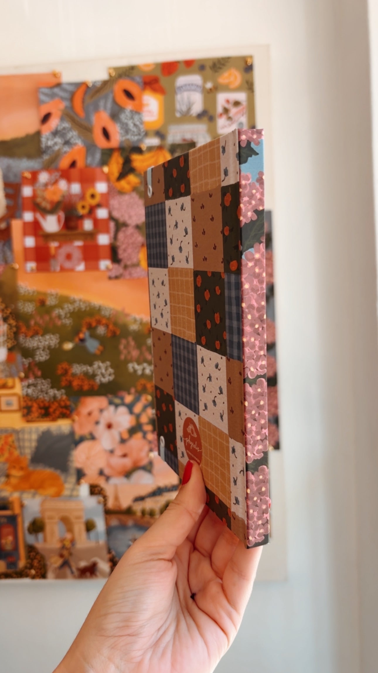 Caderno Sketchbook | Hortênsias e Ronron