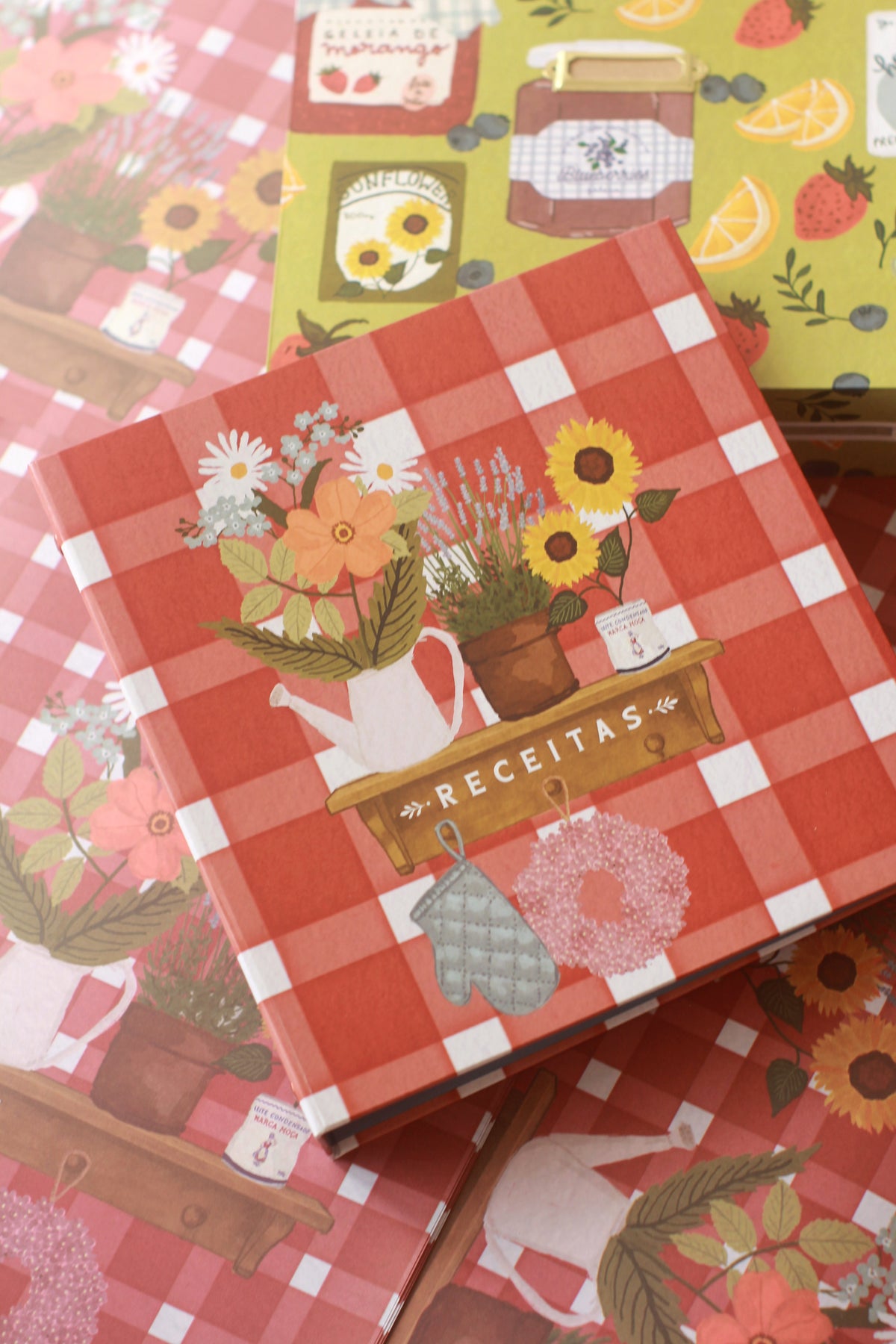 Livro de Receitas | Estampa Feira de Domingo