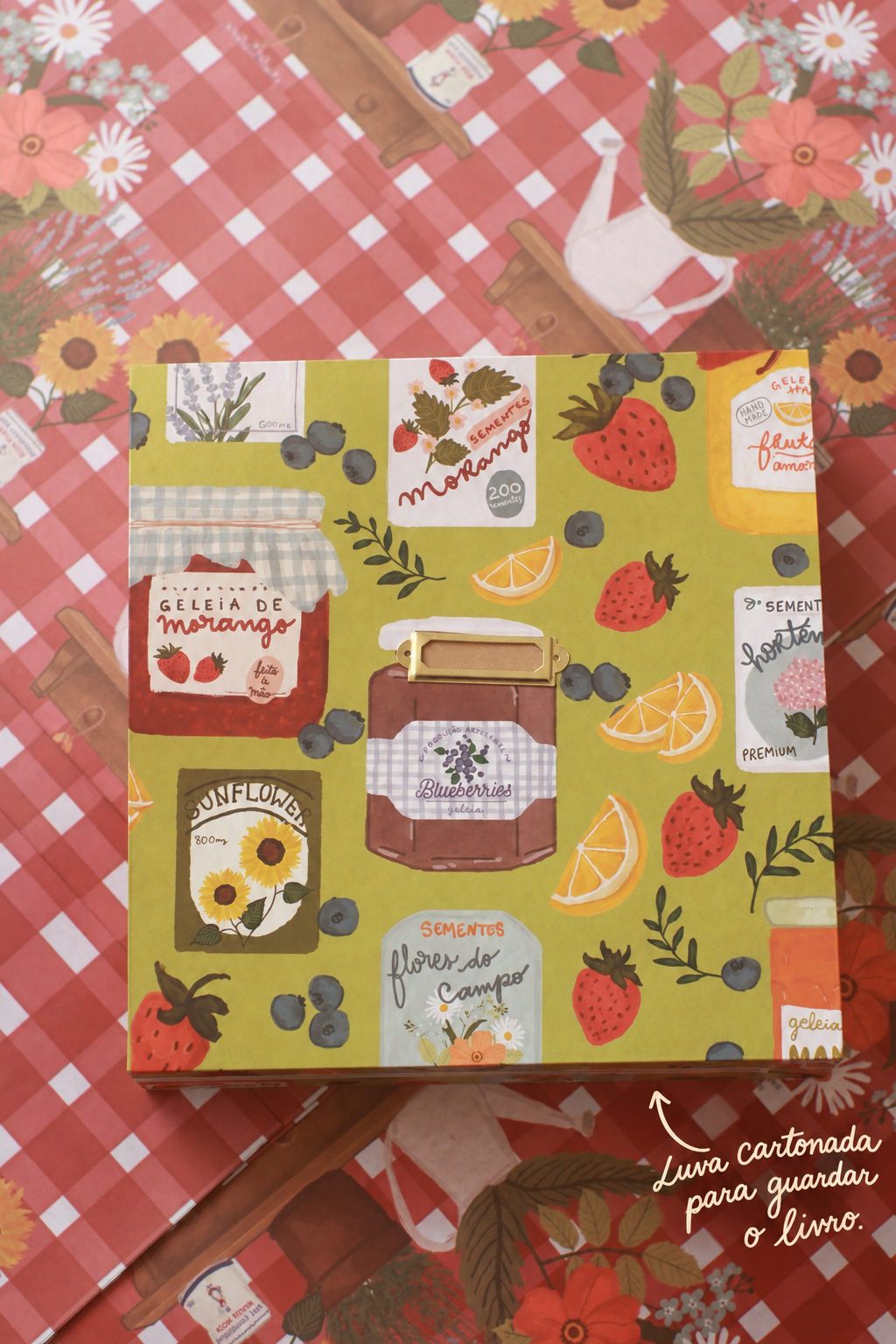 Livro de Receitas | Estampa Feira de Domingo
