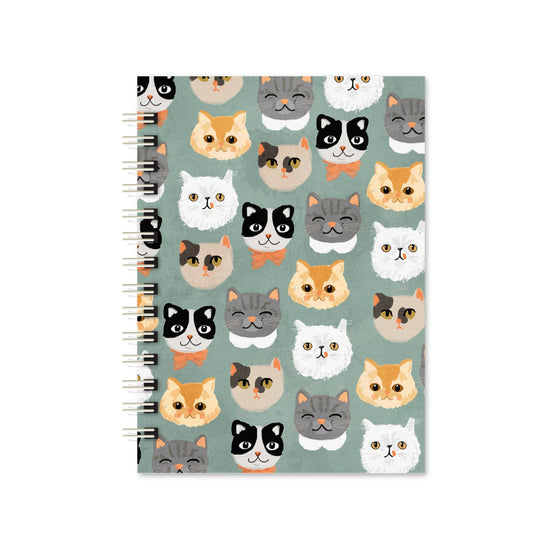 Caderno A5 Carinhas de Gato