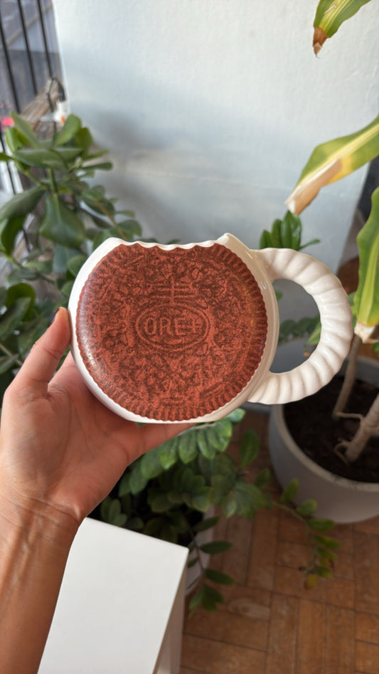 Caneca de Porcelana Bolachinha Oreo
