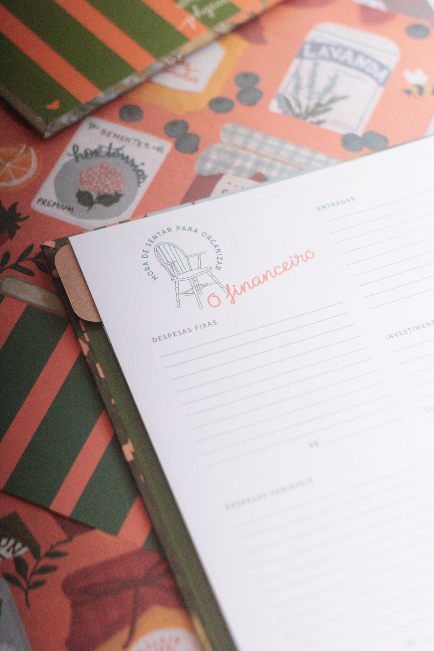 [PRÉ-VENDA] Planner 2026 não-datado | Hortênsias e Ronron