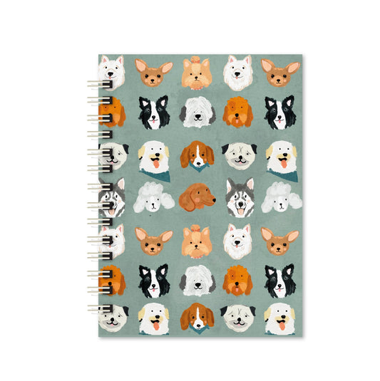 Caderno A5 Carinhas de Cachorro