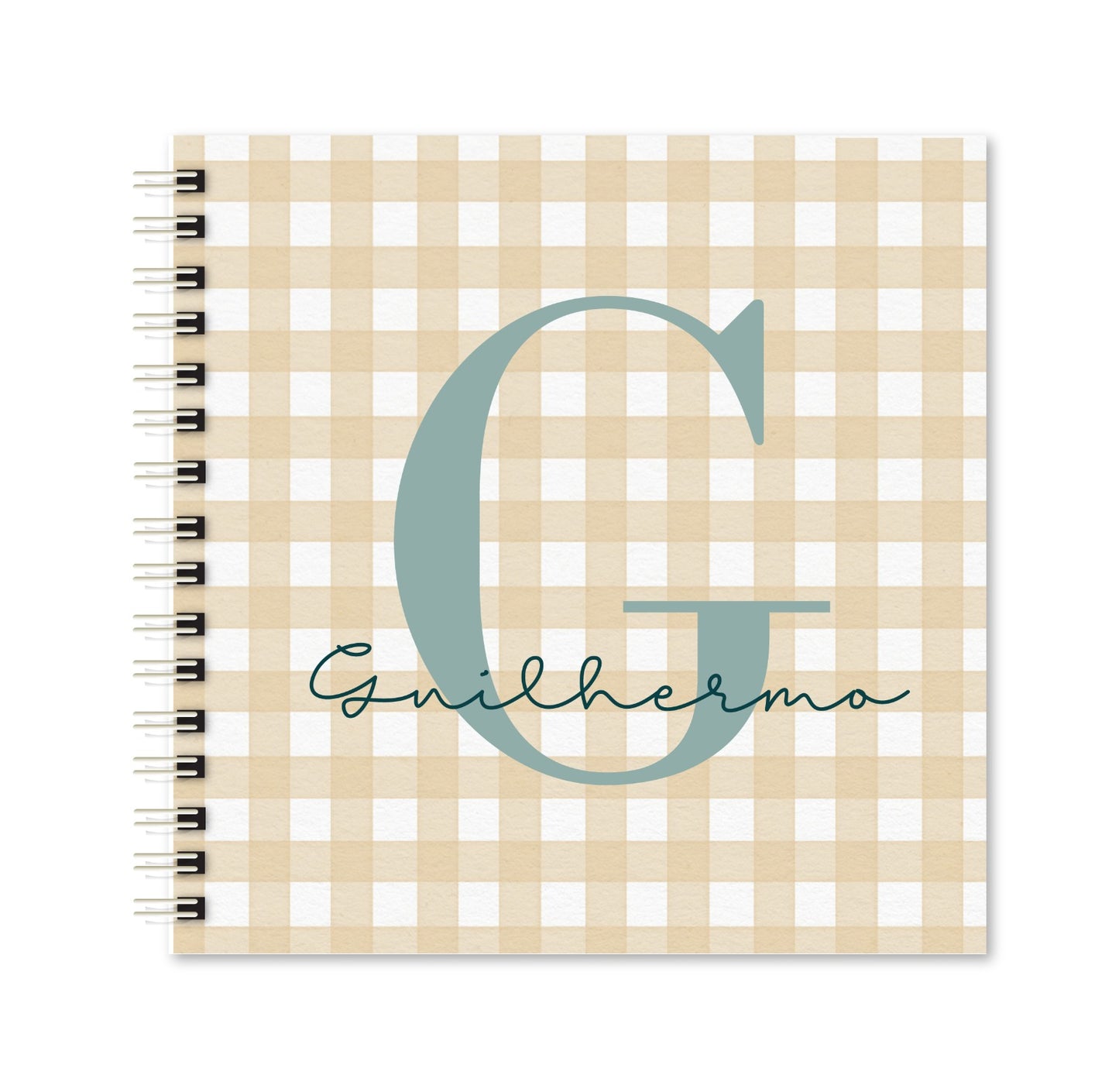 Scrapbook - Álbum de Fotos Letra Inicial | Nude