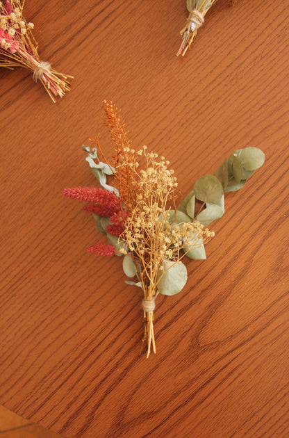 Mini Buquê de Flores Desidratadas