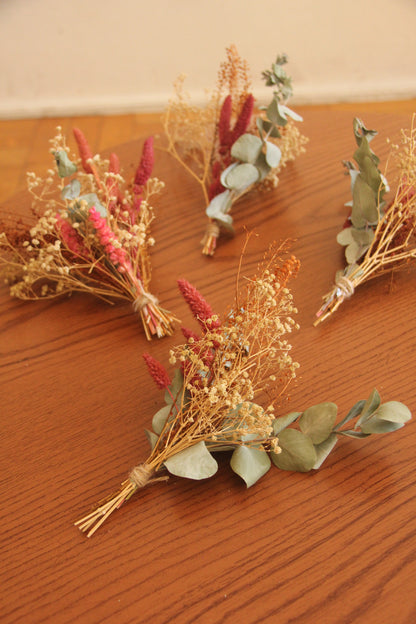 Mini Buquê de Flores Desidratadas