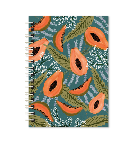 Caderno A5 | Sombra e Papaia