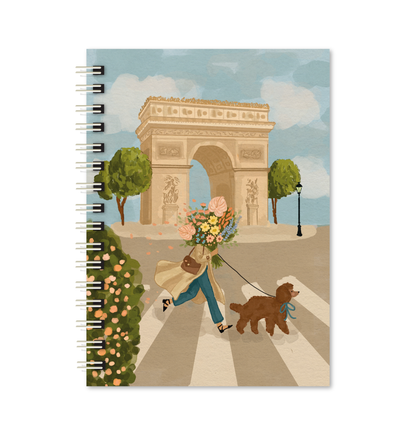 Caderno A4 | Caminhos de Paris