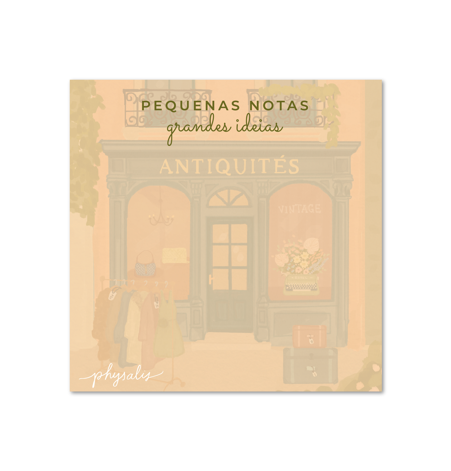 Pequenas Notas | Brechó da Rua 5