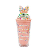 Copo Milkshake Bunny | Pêssego