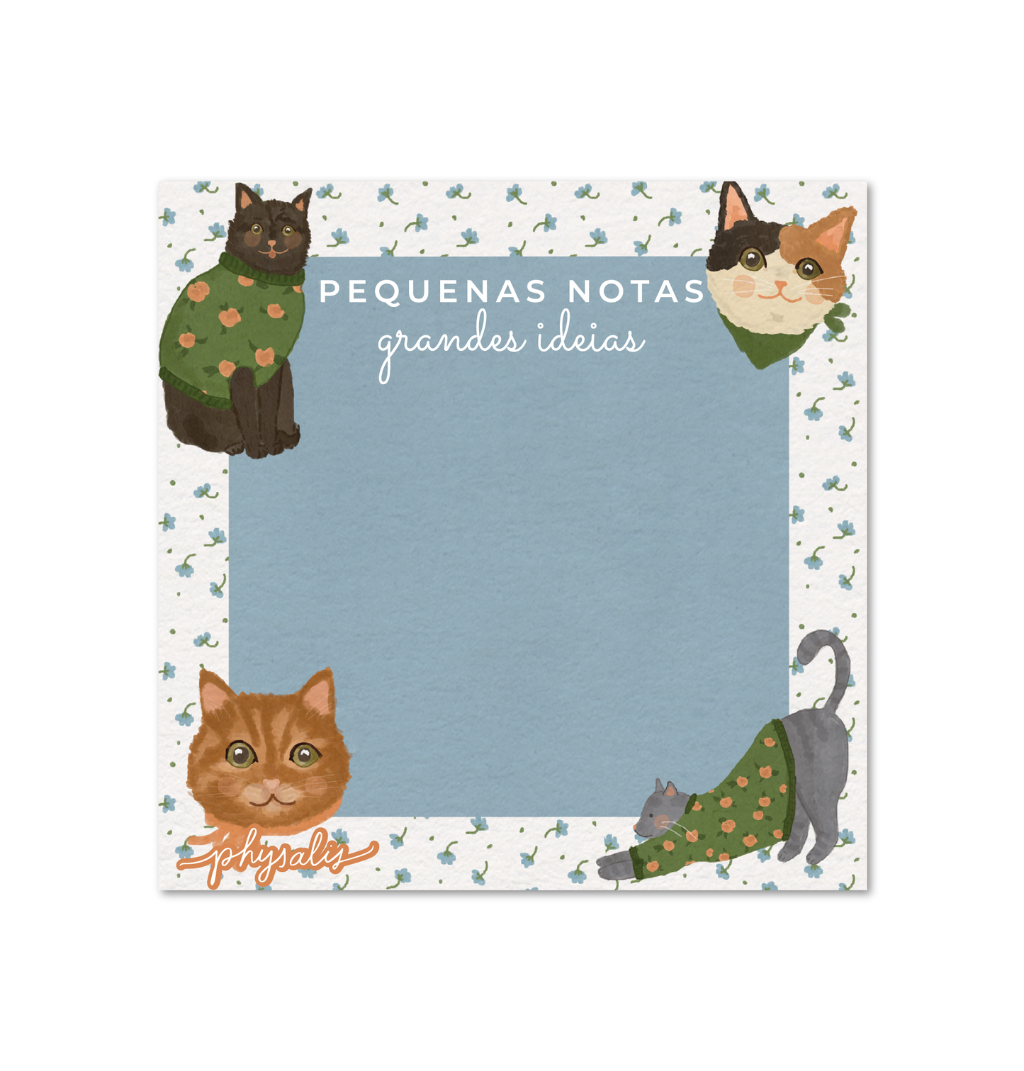 Pequenas Notas | Lar dos Gatinhos