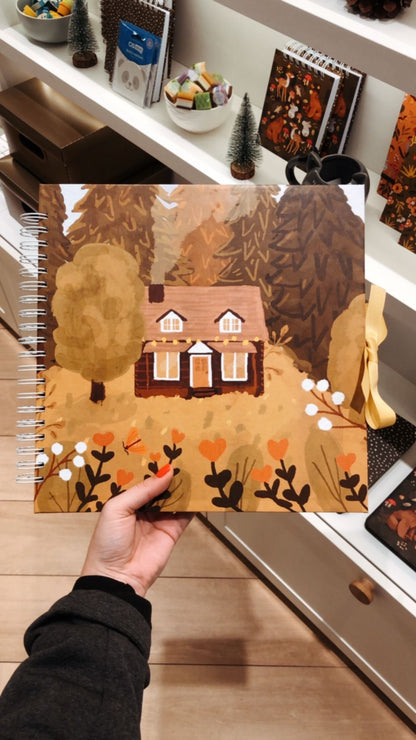 Scrapbook - Álbum de Fotos Cabana no Bosque