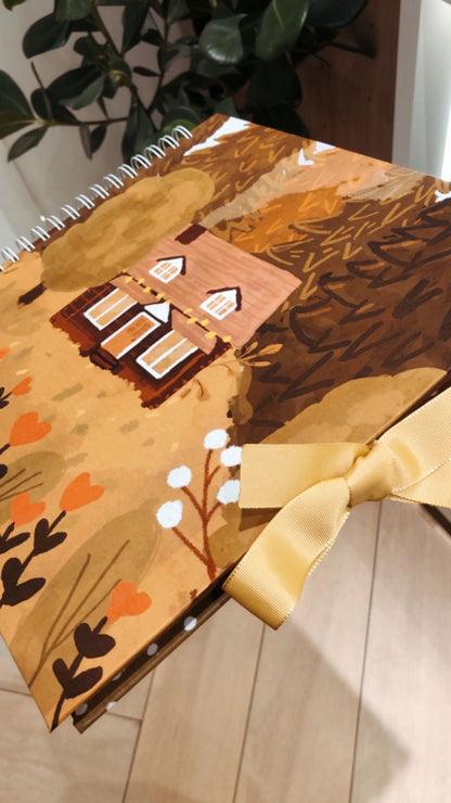 Scrapbook - Álbum de Fotos Cabana no Bosque