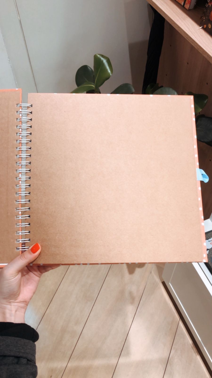 Scrapbook - Álbum de Fotos Poá Rosa Itália