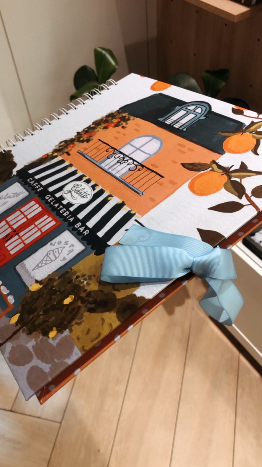 Scrapbook - Álbum de Fotos Gelateria Itália