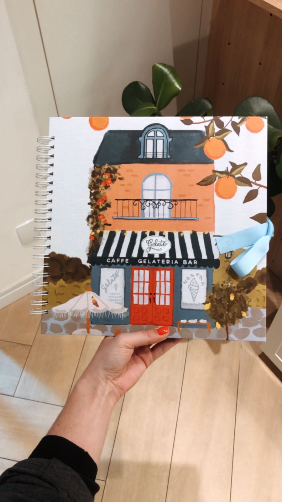 Scrapbook - Álbum de Fotos Gelateria Itália