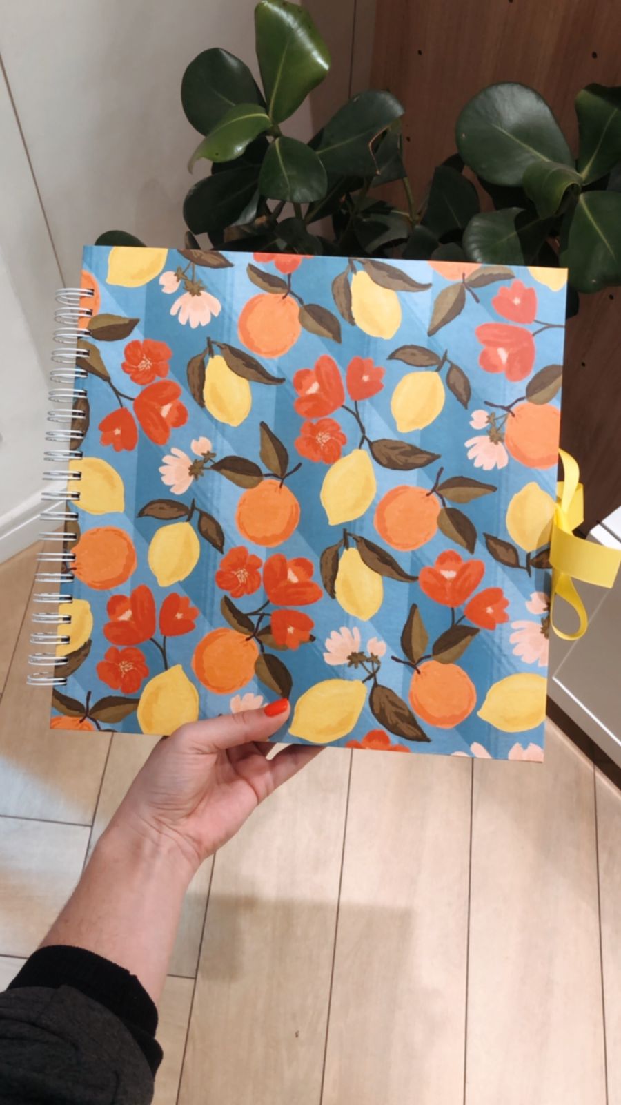 Scrapbook - Álbum de Fotos Laranja Lima Itália