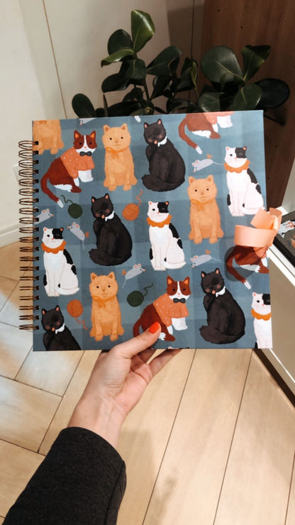 Scrapbook - Álbum de Fotos Gato Fofo