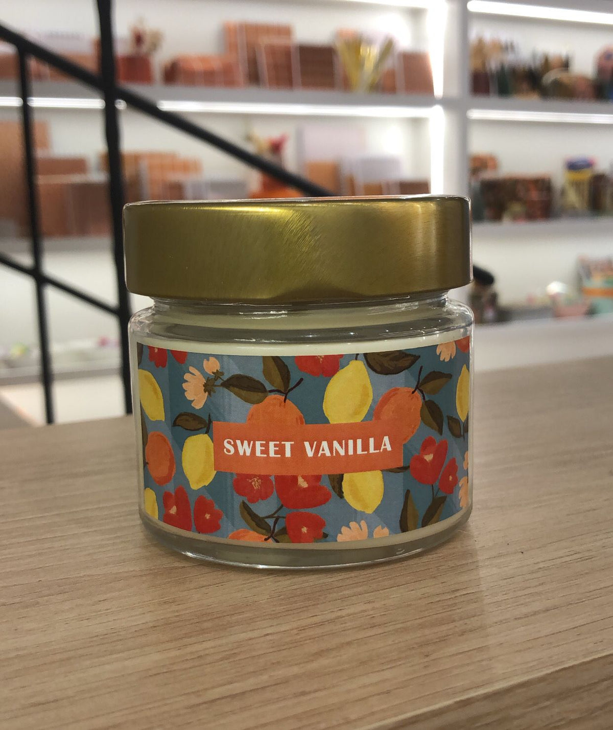Vela Aromática Sweet Vanilla - Laranja Lima Itália
