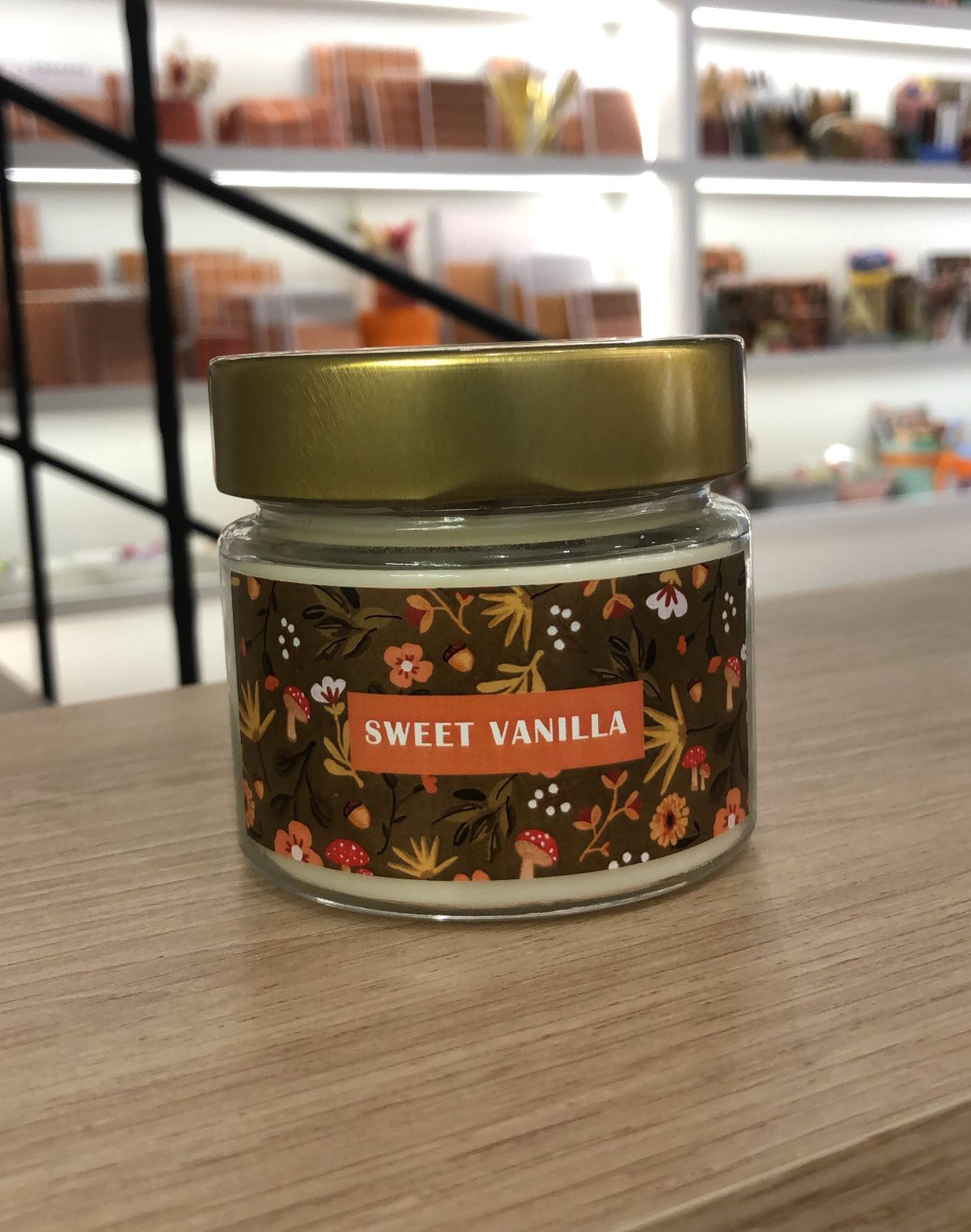 Vela Aromática Sweet Vanilla - Flor do Bosque