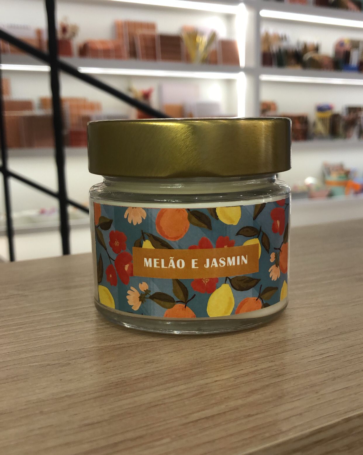 Vela Aromática Melão e Jasmin - Laranja Lima Itália